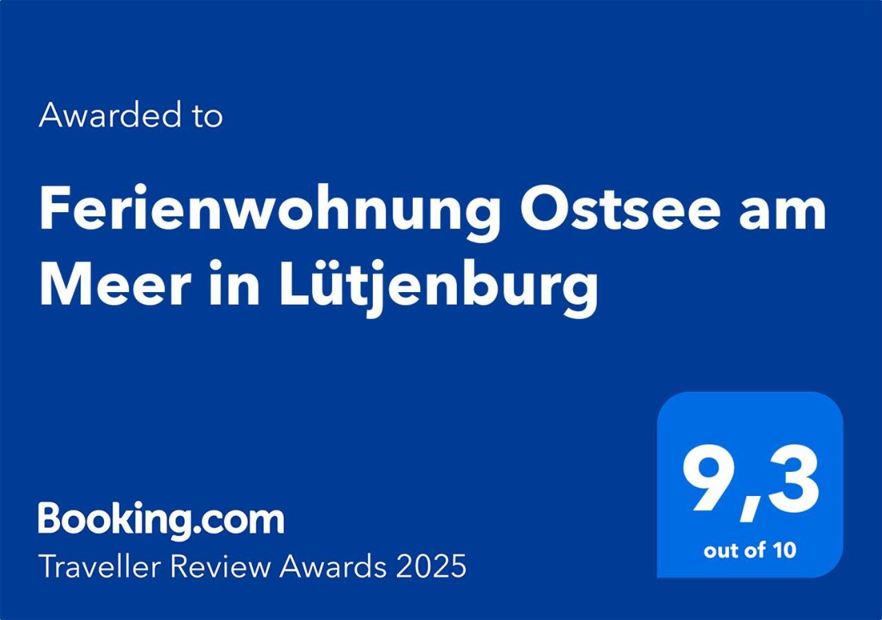 Ferienwohnung Ostsee Am Meer In Luetjenburg Ngoại thất bức ảnh